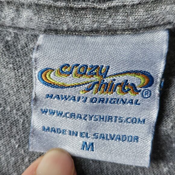 Vtg Crazy Shirts Hawai'i Original The Southernmost Point Key West Short-Sleeve M - Picture 5 of 6